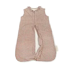 Sacco Nanna Estivo Praliné Vichy/strisce Moka Tog 0,5  Walking Mum - sacchi termici