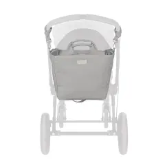 Borsa Fasciatoio Little Bloom Vichy Grigio Pasito a Pasito - borse e zaini