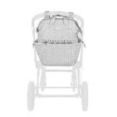 Zaino Little Bloom Fiori Grigio Pasito a Pasito - borse e zaini