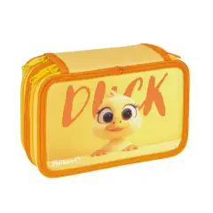 Astuccio 3 Zip Happy Animals - astucci colori