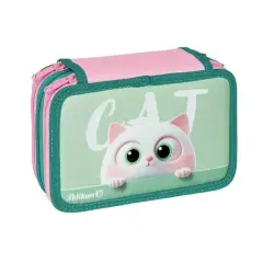 Astuccio 3 Zip Happy Animals - astucci colori