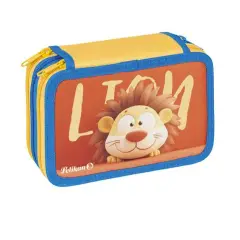 Astuccio 3 Zip Happy Animals - astucci colori