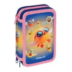 Astuccio 3 Zip Emoji - astucci colori