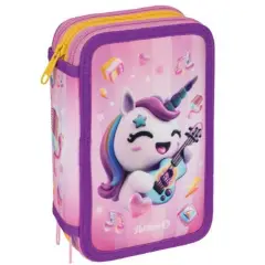 Astuccio 3 Zip Emoji - astucci colori