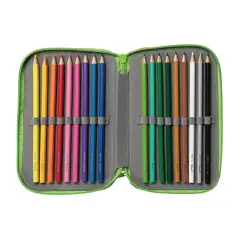 Astuccio 3 Zip Emoji - astucci colori