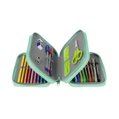 Astuccio 3 Zip Pastel & Neon - astucci colori