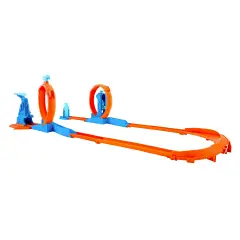 Hot Wheels Pista Triplo Loop - action figures ed accessori
