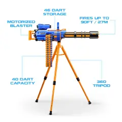 X Shot Insanity - Motorized Gatling Blaster 72 Colpi - armi soldatini