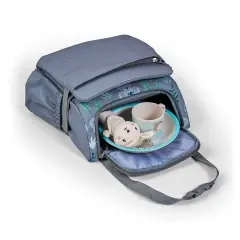 Seggiolone Da Viaggio Portatile Verde Convertibile a Zaino Koala Grigio - rialza sedie
