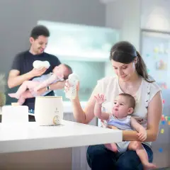 Warmy Twin – Scaldabiberon e Sterilizzatore Doppio Multifunzione - Sicurezza e igiene