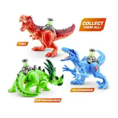 Robo Alive Dinosauro Con Slime Elica Dna Illuminata - action figures ed accessori