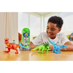 Robo Alive Dinosauro Con Slime Elica Dna Illuminata - action figures ed accessori