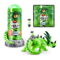 Robo Alive Dinosauro Con Slime Elica Dna Illuminata - action figures ed accessori