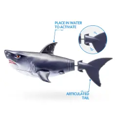 Robo Alive Swimming Shark Squalo Interattivo - action figures ed accessori