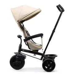 Triciclo Kinderkraft Freeway 2 Evolutivo Girevole 360° Beige - Tricicli e primi passi