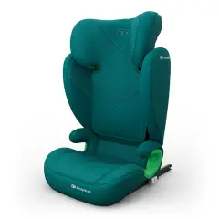 Seggiolino Auto Kinderkraft Junior Fix 2 Plus I-size Green 100-150cm - bambini 100-150 cm (4-12 anni)
