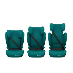 Seggiolino Auto Kinderkraft Junior Fix 2 Plus I-size Green 100-150cm - bambini 100-150 cm (4-12 anni)