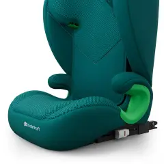 Seggiolino Auto Kinderkraft Junior Fix 2 Plus I-size Green 100-150cm - bambini 100-150 cm (4-12 anni)
