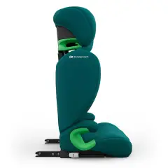 Seggiolino Auto Kinderkraft Junior Fix 2 Plus I-size Green 100-150cm - bambini 100-150 cm (4-12 anni)