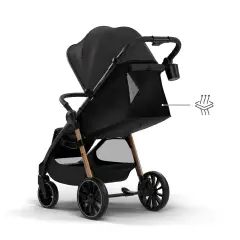 Passeggino Kinderkraft Grande 2 Black Compatto 22kg - passeggini