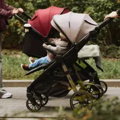 Passeggino Kinderkraft Grande 2 Black Compatto 22kg - passeggini