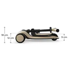 Monopattino Evolutivo 2in1 con Seduta HALLEY 2 Stone White - monopattini
