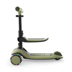 Monopattino Evolutivo 2in1 con Seduta HALLEY 2 Green - monopattini