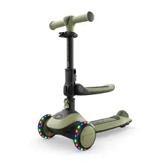 Monopattino Evolutivo 2in1 con Seduta HALLEY 2 Green - monopattini