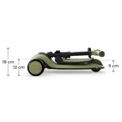 Monopattino Evolutivo 2in1 con Seduta HALLEY 2 Green - monopattini