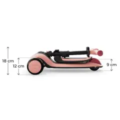 Monopattino Evolutivo 2in1 con Seduta HALLEY 2 Pink - monopattini