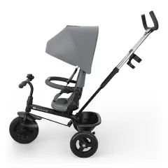 Triciclo Kinderkraft Aston 2 Plus Evolutivo Grey 9 mesi–5 anni - Tricicli e primi passi