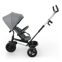 Triciclo Kinderkraft Aston 2 Plus Evolutivo Grey 9 mesi–5 anni - Tricicli e primi passi