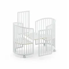 Lettino Evolutivo Forever 4 in 1 Culla Montessori Naturale Erbesi - collezioni