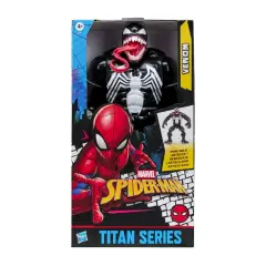 Spiderman Titan Hero Personaggio Articolato 30 Cm Venom - action figures ed accessori
