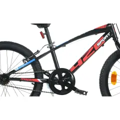Bici 20” Bambino Aurelia Dino Bikes MTB Nero - biciclette bambini