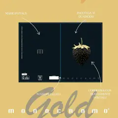 Quaderno Maxi Pigna Monocromo Gold - 72 Pagine - Rigatura 1R - Cancelleria varia