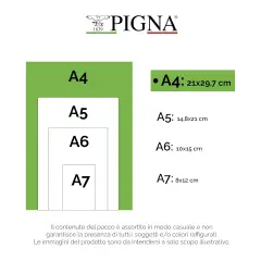 Quaderno Maxi Pigna Per Ragazzi Fantasie Assortite 80gr Rigatura 1R - Cancelleria varia