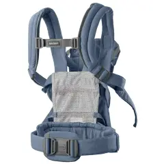 Babaybjorn Marsupio Harmony Woven Blue Melange - marsupi e zaini porta bimbo