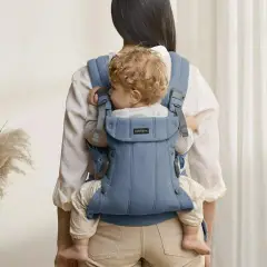 Babaybjorn Marsupio Harmony Woven Blue Melange - marsupi e zaini porta bimbo