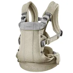 Babaybjorn Marsupio Harmony 3D Mesh Grey Beige - marsupi e zaini porta bimbo