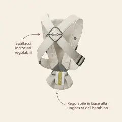Babaybjorn Marsupio Mini 3D Mesh Grey - marsupi e zaini porta bimbo