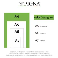 Quaderno Maxi Pigna Per Bambini Fantasie Assortite 80gr Rigatura A - Prima E Seconda Elementare - Cancelleria varia