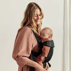 Babaybjorn Marsupio Mini 3D Mesh Black - marsupi e zaini porta bimbo