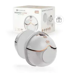 Kinderkraft Tiralatte Mamaflow elettrico singolo-Indossabile-Gold - allattamento