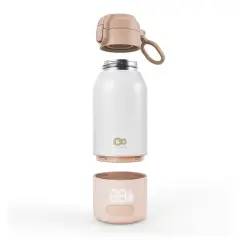 Scaldabiberon e thermos portatile Kinderkraft GAJA 2 in 1 500 ml Beige - Sicurezza e igiene