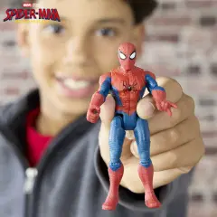 Spiderman Brand New Day Veicolo Stretch & Blast Buggy Con Personaggio - action figures ed accessori
