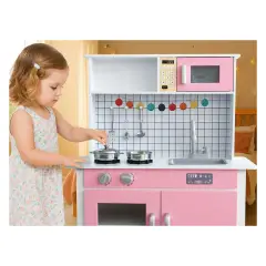 Cucina in Legno 68x30x89.5 Cm • Fatto di Legno - Cucine e gioco simbolico