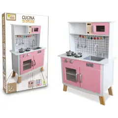 Cucina in Legno 68x30x89.5 Cm • Fatto di Legno - Cucine e gioco simbolico