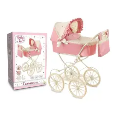 TEOREMA Baby Teo Carrozzina per Bambole in Metallo 69,5 x 42 x 89 cm - Bambole e accessori