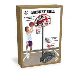 Teosport - Gioco Basket con Piantana  230cm 6,25kg - Attrezzature sportive